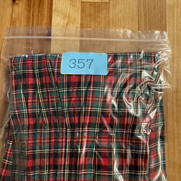 Vineyard Vines Top Tartan Plaid Popover With Cashmere Tunic Womens Sz 4 - Picture 7 of 7